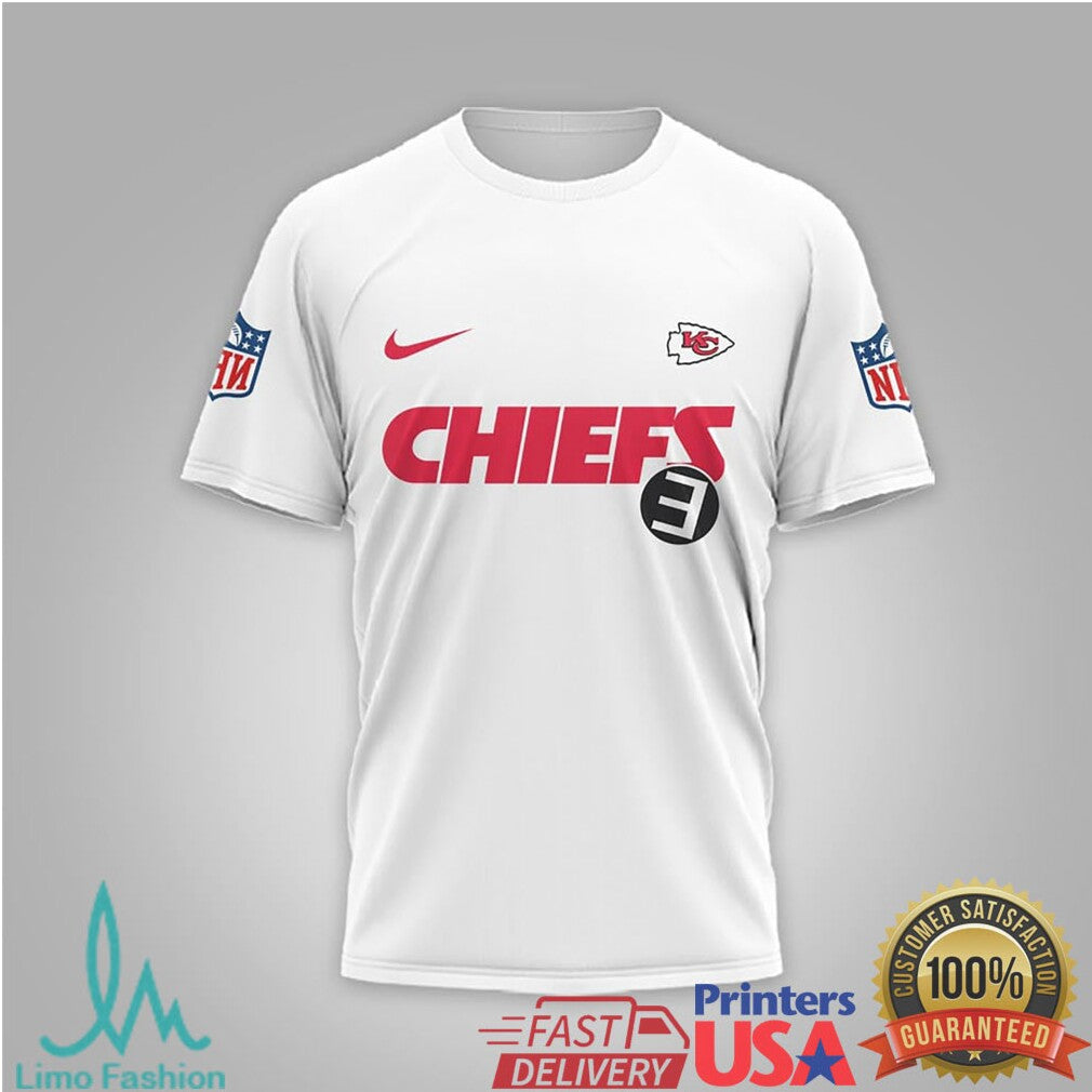 Eminem x Kansas City Chiefs Slim Shady 3D All Over Print T Shirt - Limotees LLC