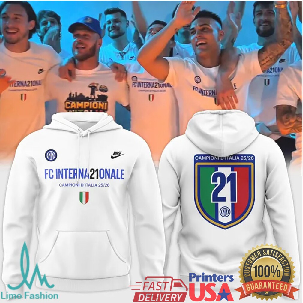 FC Internazionale Milano Scudetto 21 Campioni D'Italia 25.26 Graphic T Shirt - Limotees LLC