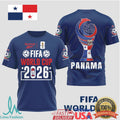 FIFA World Cup 2026 Panama Soccer Fan Jersey Style T Shirt
