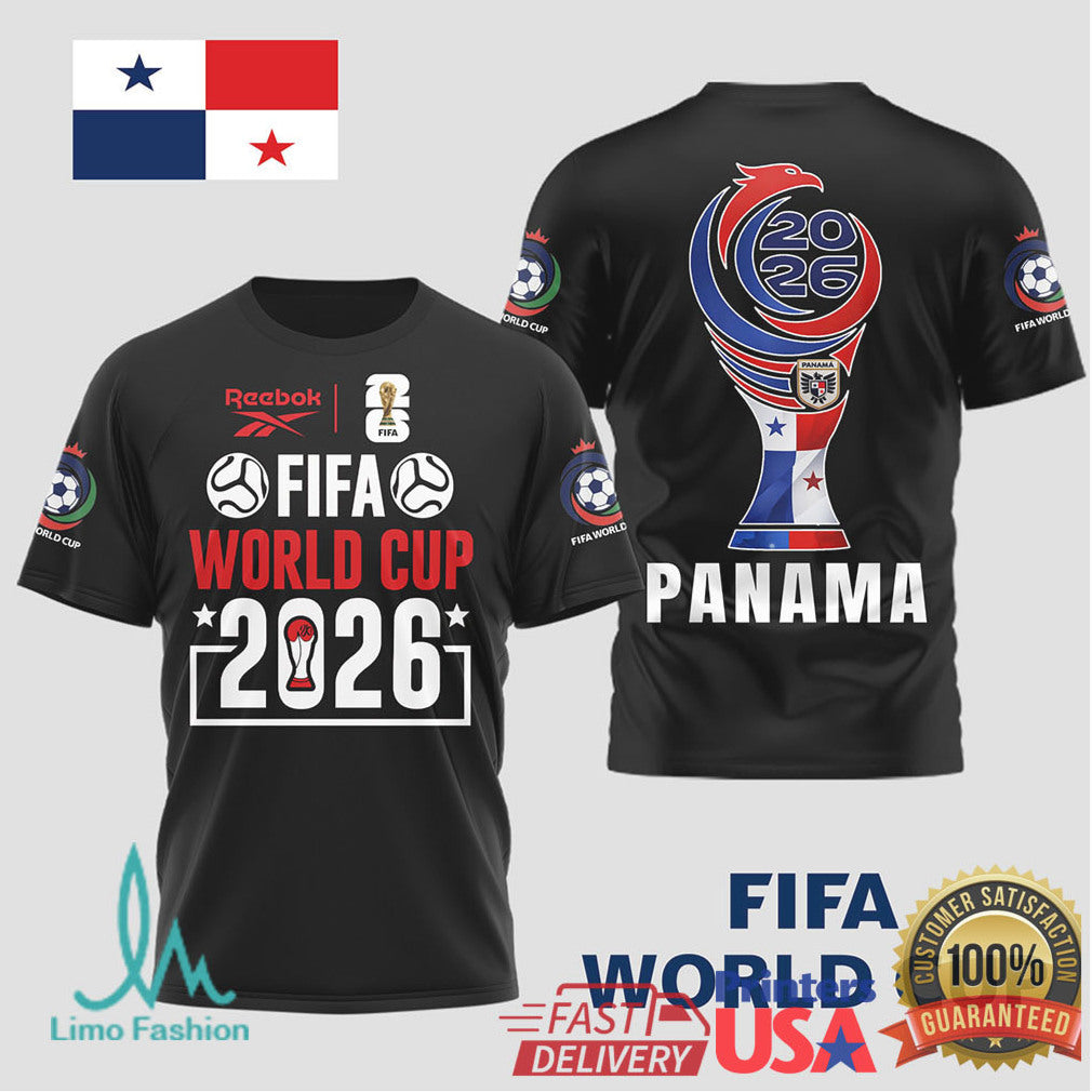 FIFA World Cup 2026 Panama Soccer Fan Jersey Style T Shirt