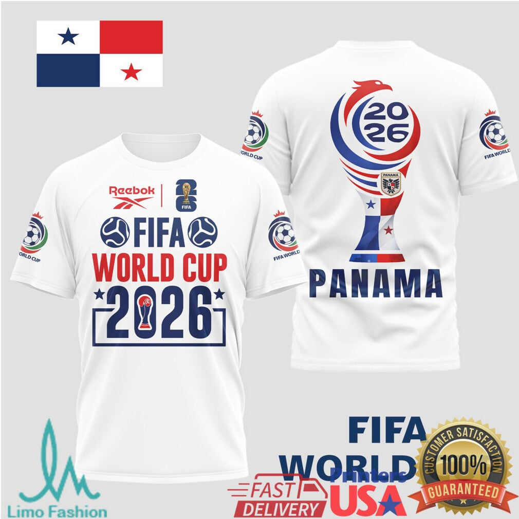 FIFA World Cup 2026 Panama Soccer Fan Jersey Style T Shirt