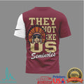 FSU Seminoles “They Not Like Us” Football Mascot Graphic T Shirt - Limotees LLC