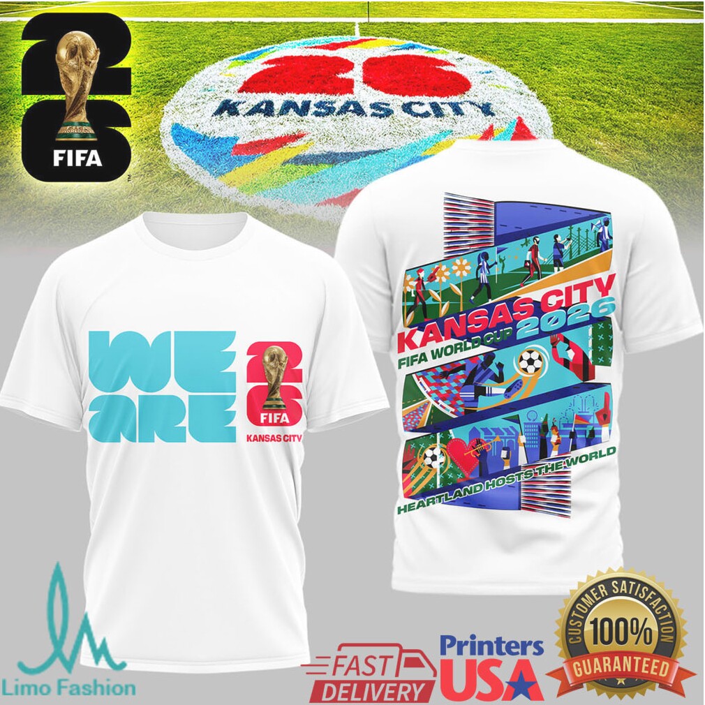 Fifa World Cup 2026 Kansas City Host City Tshirt Design - Limotees LLC