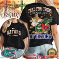 Florida Gators Fall For Jesus Go Gators Autumn Faith Football T Shirt - Limotees LLC