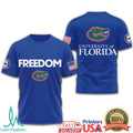 Florida Gators Freedom University of Florida Patriotic Fan T Shirt - Limotees LLC