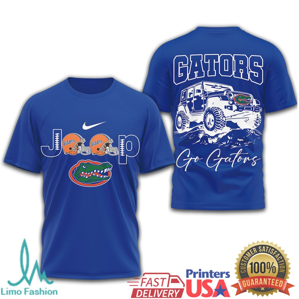 Florida Gators Jeep Offroading Football Mascot Fan Shirt - Limotees LLC