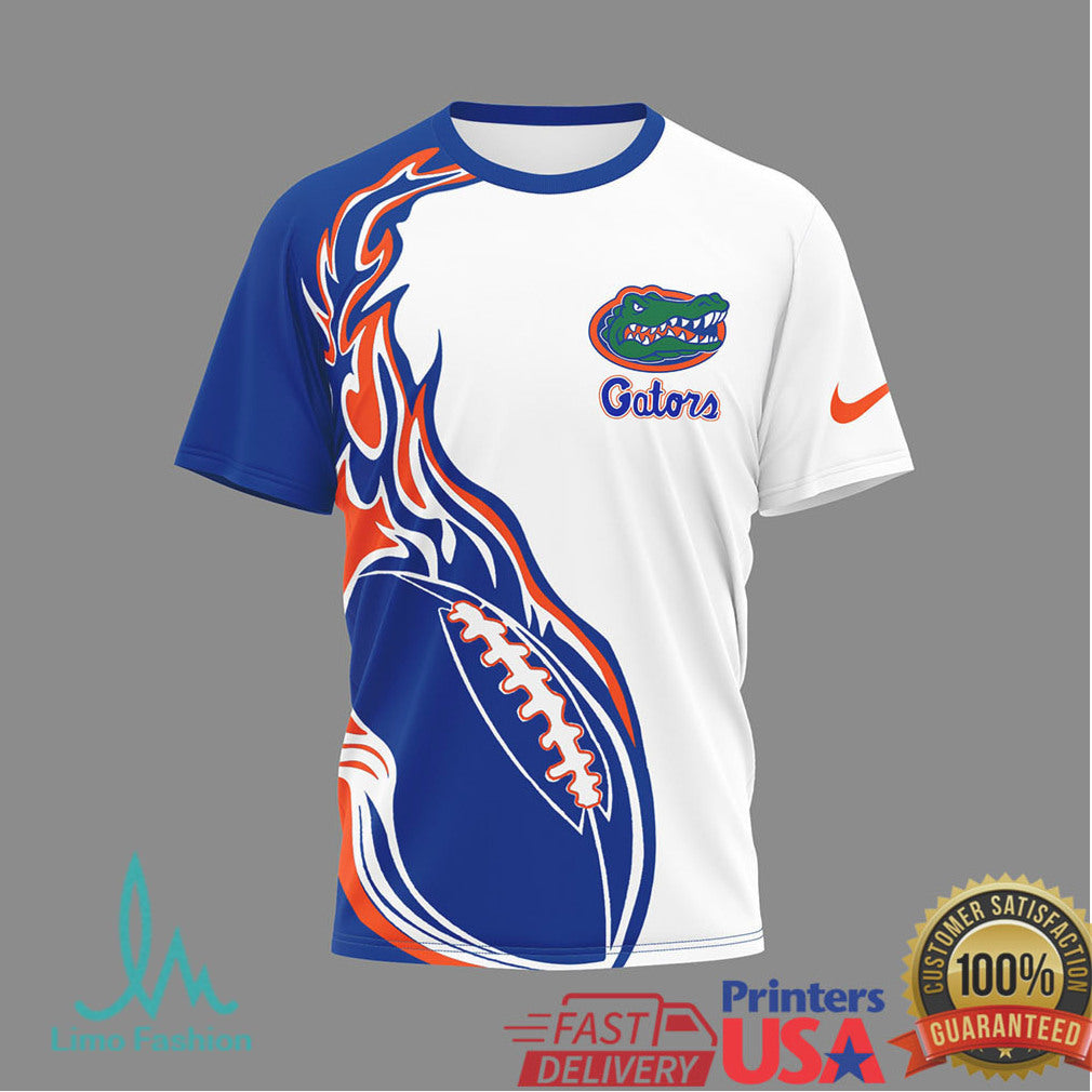 Florida Gators “They Not Like Us” Graphic Football T Shirt - Limotees LLC