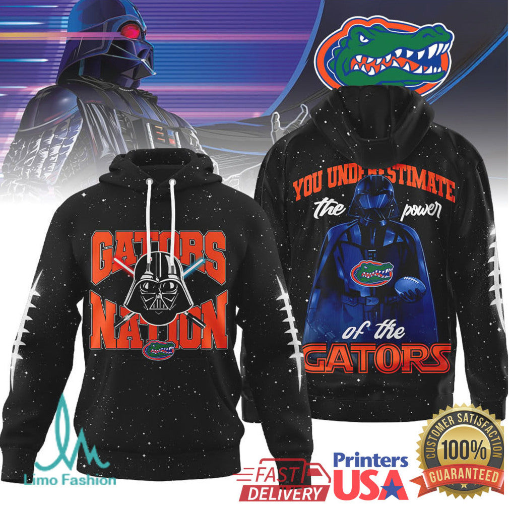 Florida Gators Vader Nation “You Underestimate the Power” 3D T Shirt - Limotees LLC