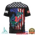 Florida Gators We The People Mascot Custom Name American Flag Patriot T Shirt - Limotees LLC