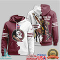 Florida State Seminoles Fear The Spear Custom Name Split T Shirt - Limotees LLC