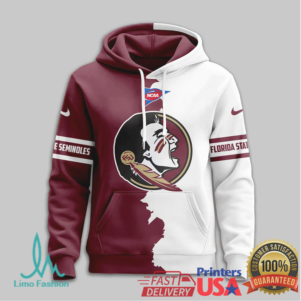 Florida State Seminoles Fear The Spear Custom Name Split T Shirt - Limotees LLC