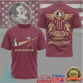 Florida State Seminoles Just Hate Us Dabbing Chief Osceola T Shirt - Limotees LLC