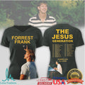 Forrest Frank The Jesus Generation Summer 2026 Tour Dates T Shirt - Limotees LLC