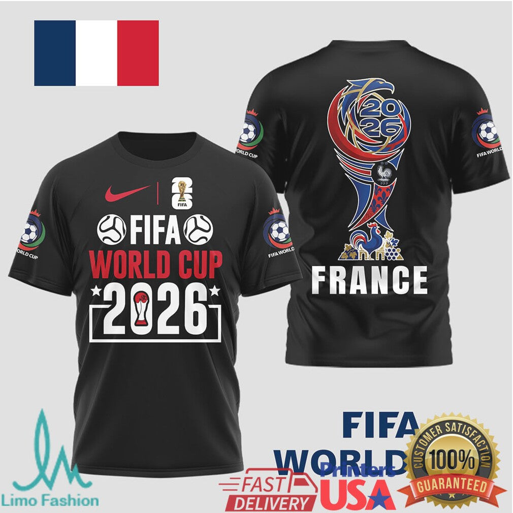 France FIFA World Cup 2026 Champions Spirit T Shirt - Limotees LLC