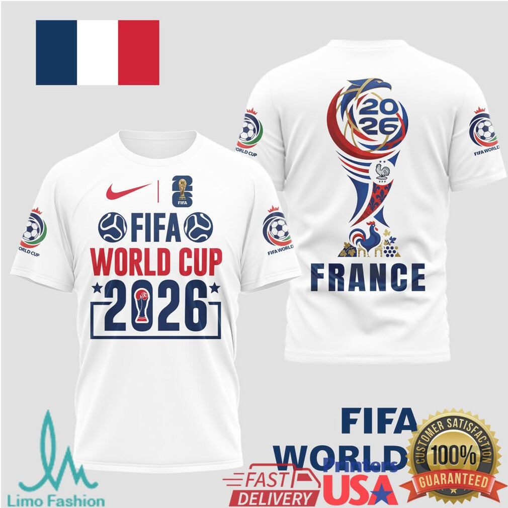 France FIFA World Cup 2026 Champions Spirit T Shirt - Limotees LLC