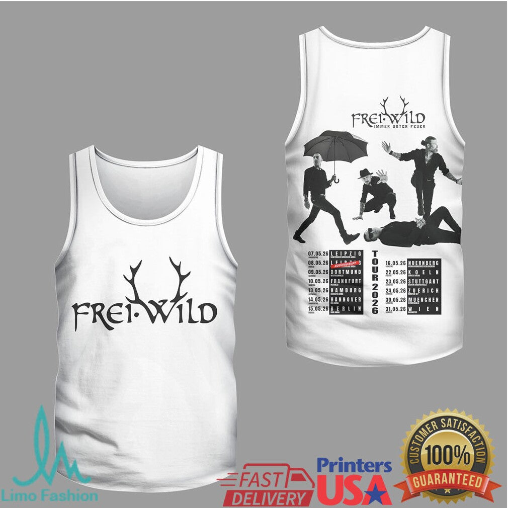 Frei.Wild Immer Weiter Feuer Tour 2026 Apparel - Limotees LLC