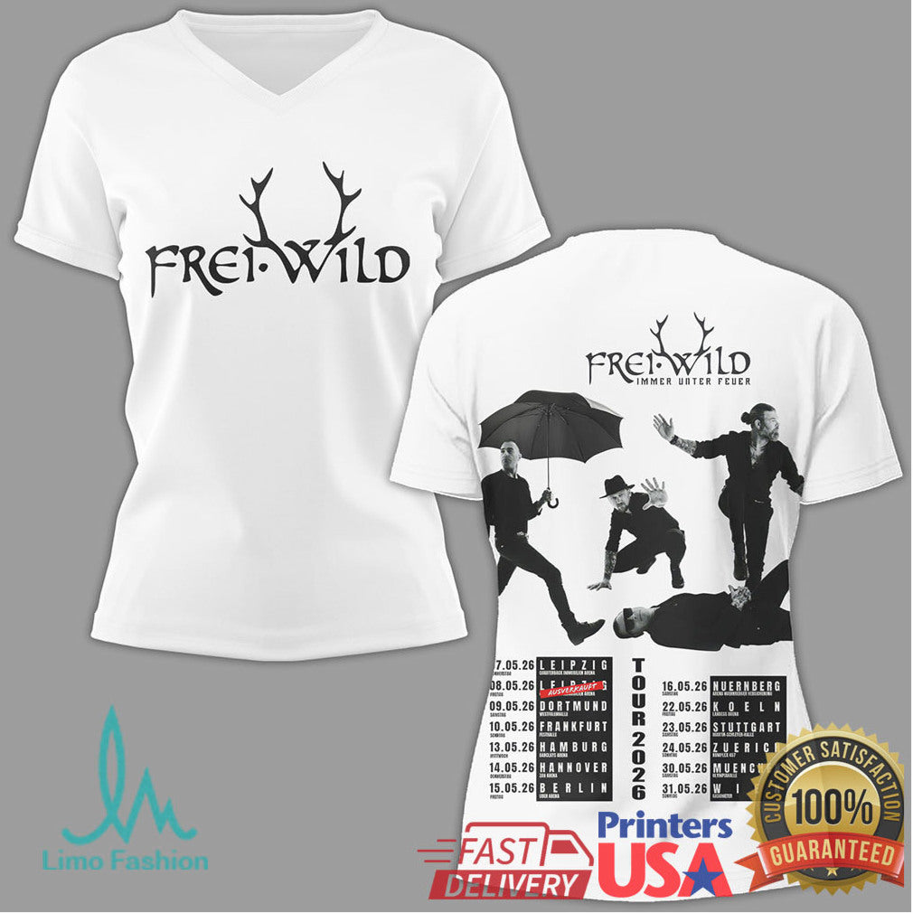 Frei.Wild Immer Weiter Feuer Tour 2026 Apparel - Limotees LLC