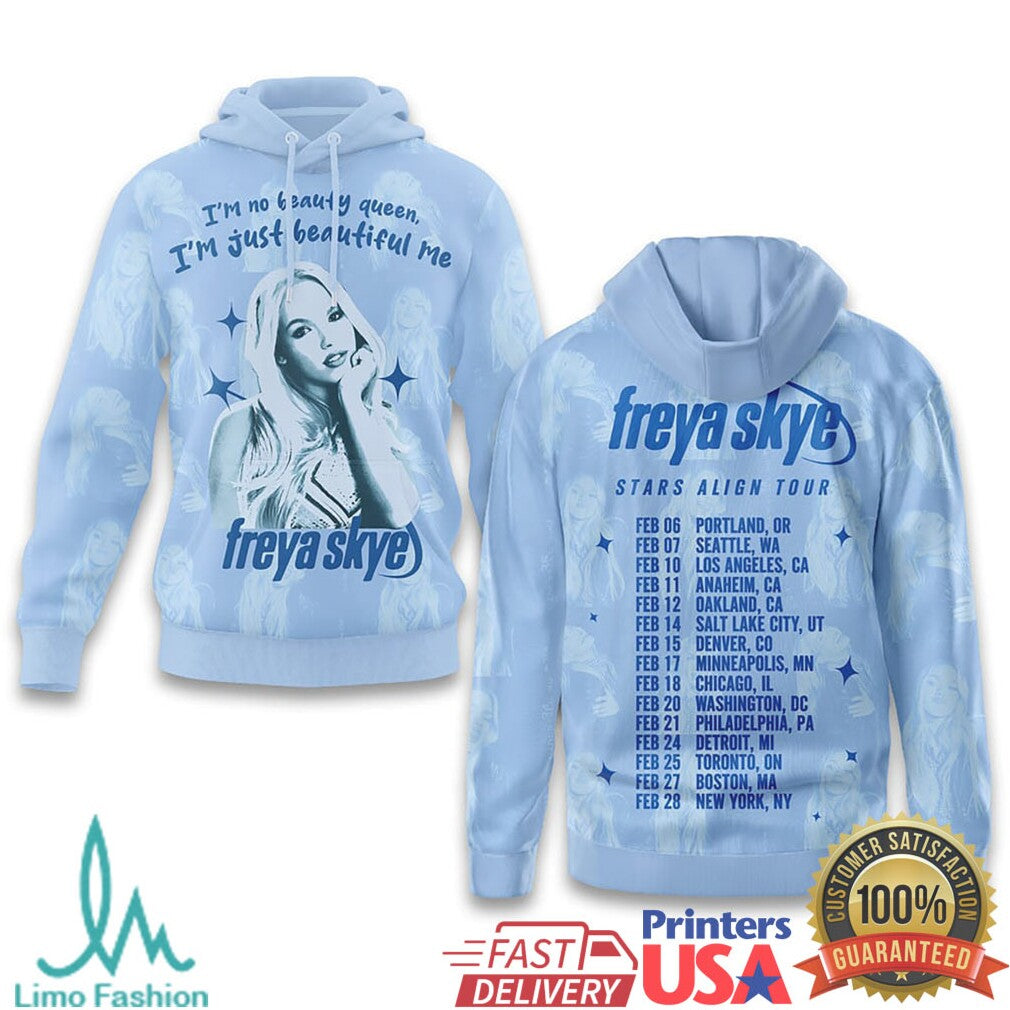 Freya Skye Stars Align Tour 2026 Double Sided T Shirt & t shirt - Limotees LLC