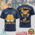 Garfield Notre Dame Fighting Irish Game Day Graphic T Shirt - Limotees LLC