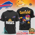 Garfield x Buffalo Bills NFL “Let's Go Bills” Cartoon T Shirt - Limotees LLC