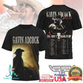 Gavin Adcock The Day I Hang It Up Tour 2026 Country Music T Shirt - Limotees LLC