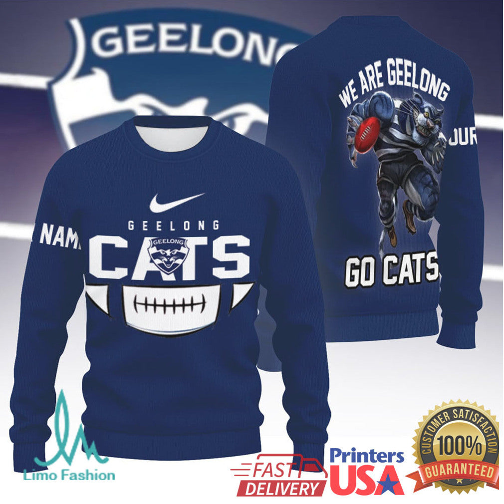 Geelong Cats AFL “We Are Geelong” Personalized Hoodie & Sweatshirt - Limotees LLC