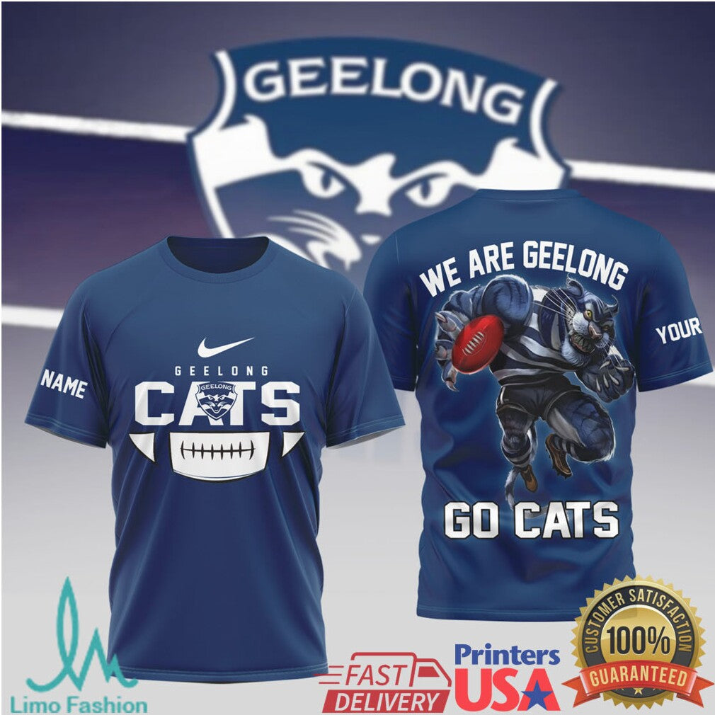 Geelong Cats AFL “We Are Geelong” Personalized Hoodie & Sweatshirt - Limotees LLC