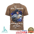 George Strait 30th Anniversary “Strait Out Of The Box” Brown T Shirt - Limotees LLC