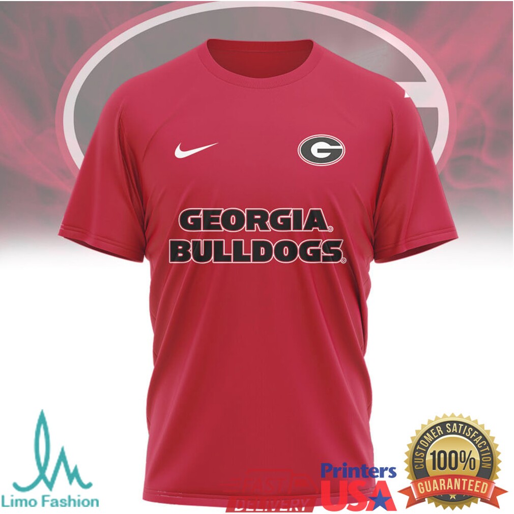 Georgia Bulldogs “Jesus In My Heart, Bulldogs In My Veins” Christian Fan Tee - Limotees LLC