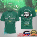 Georgia Bulldogs St. Patrick's Day Feeling Lucky Like a Bulldog T Shirt - Limotees LLC