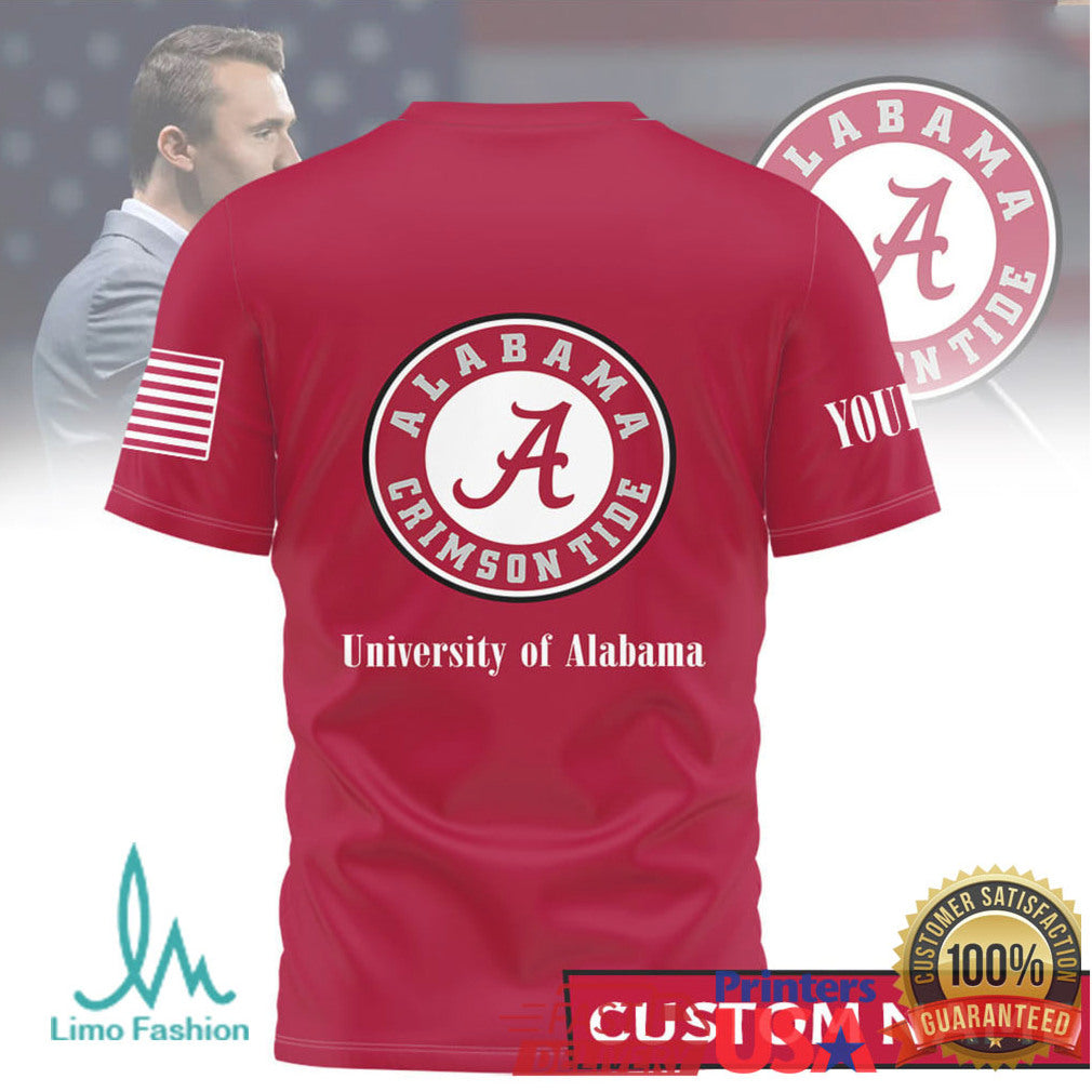 God Family Alabama Crimson Tide Custom Name University T Shirt - Limotees LLC