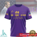 God Family LSU Tigers Custom Name Louisiana State University Tee - Limotees LLC