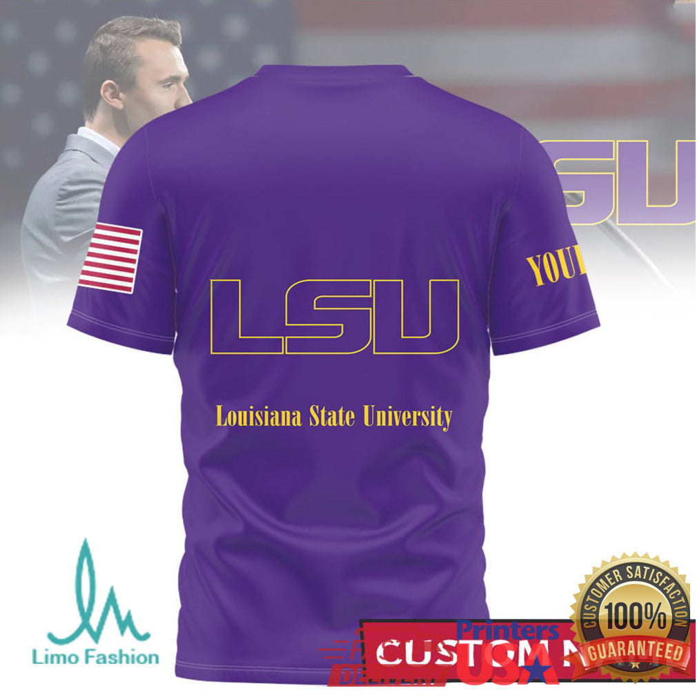 God Family LSU Tigers Custom Name Louisiana State University Tee - Limotees LLC