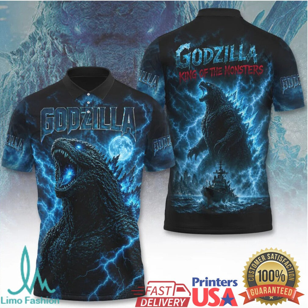 Godzilla King of the Monsters Atomic Breath Graphic T Shirt - Limotees LLC