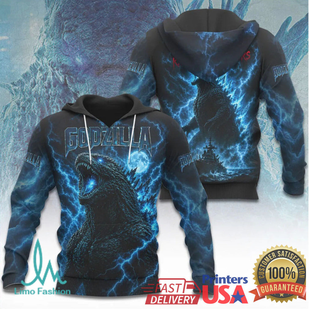 Godzilla King of the Monsters Atomic Breath Graphic T Shirt - Limotees LLC