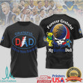 Golden State Warriors Grateful Dad T Shirt Forever Grateful Warriors Dad T Shirt - Limotees LLC