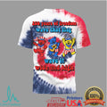 Grateful Dead 250 Years of Freedom USA Flag Tie Dye T Shirt - Limotees LLC