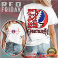 Grateful Dead Steal Your Face R.E.D. Friday Shirt Military Support Band Tee - Limotees LLC
