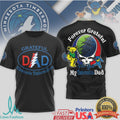 Grateful Minnesota Timberwolves Dad T Shirt Timberwolves NBA Fan Father's Day T Shirt - Limotees LLC