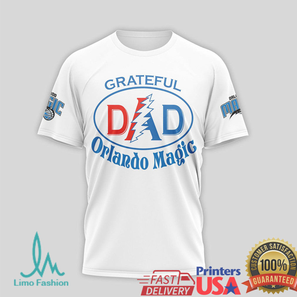 Grateful Orlando Magic Dad T Shirt Magic Basketball Dad Gift Forever Grateful T Shirt - Limotees LLC