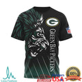 Green Bay Packers Hakuna Matata The King Go Pack Go Green 3D T Shirt - Limotees LLC
