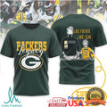Green Bay Packers Legacy T Shirt Custom Number Family Football T Shirt