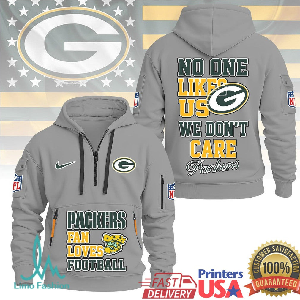 Green Bay Packers No One Likes Us We Don't Care Football Fan T Shirt - Limotees LLC