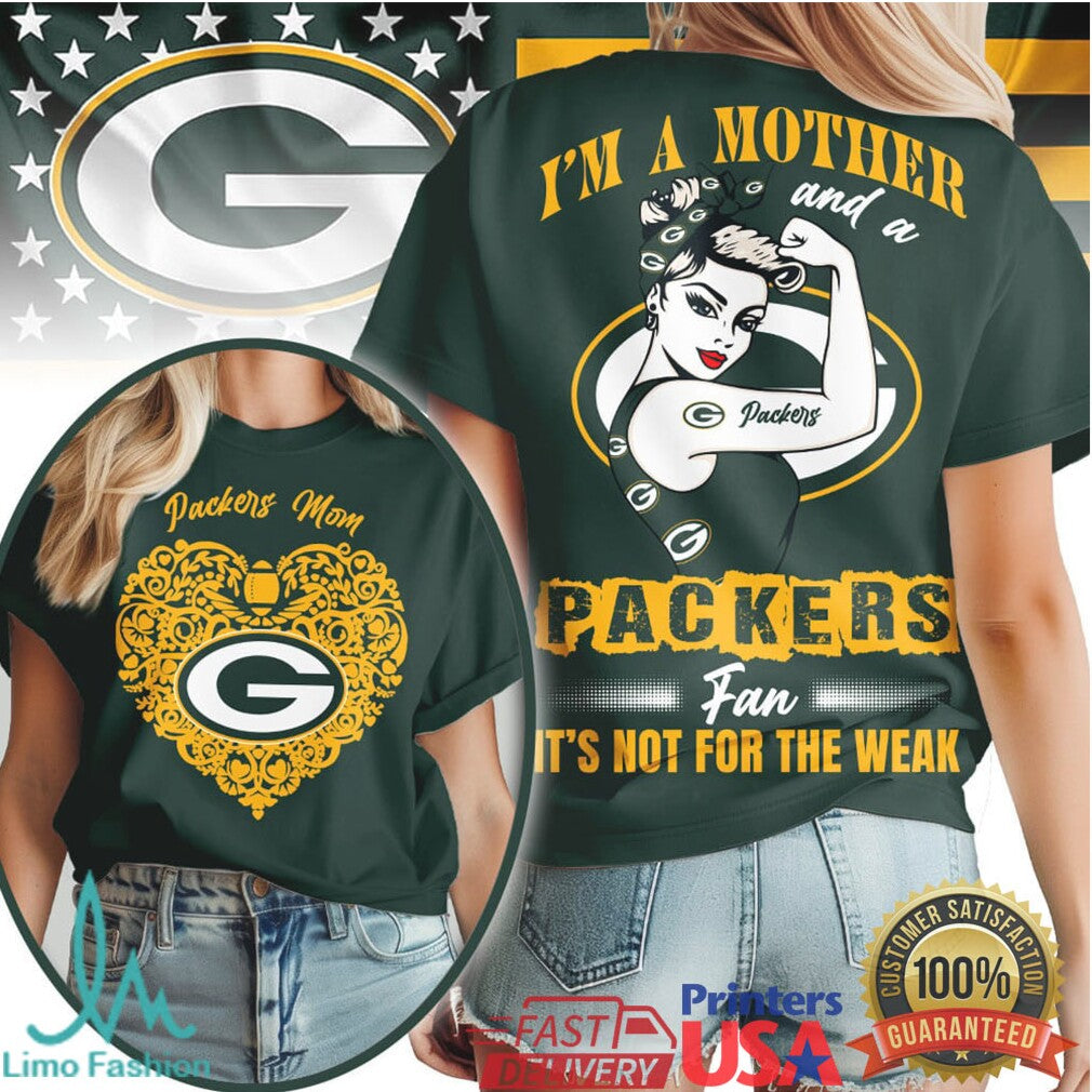 Green Bay Packers Official NFL I Am A Mother 3D Shirt - Limotees LLC