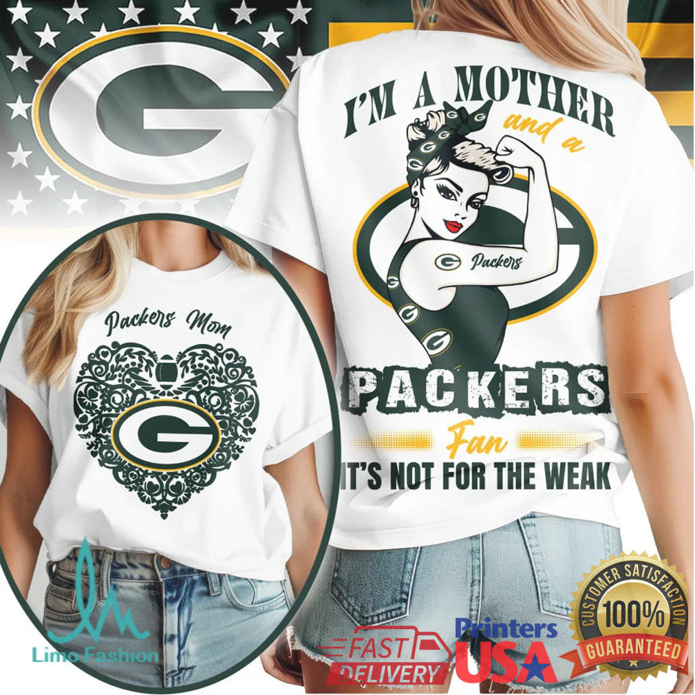 Green Bay Packers Official NFL I Am A Mother 3D Shirt - Limotees LLC
