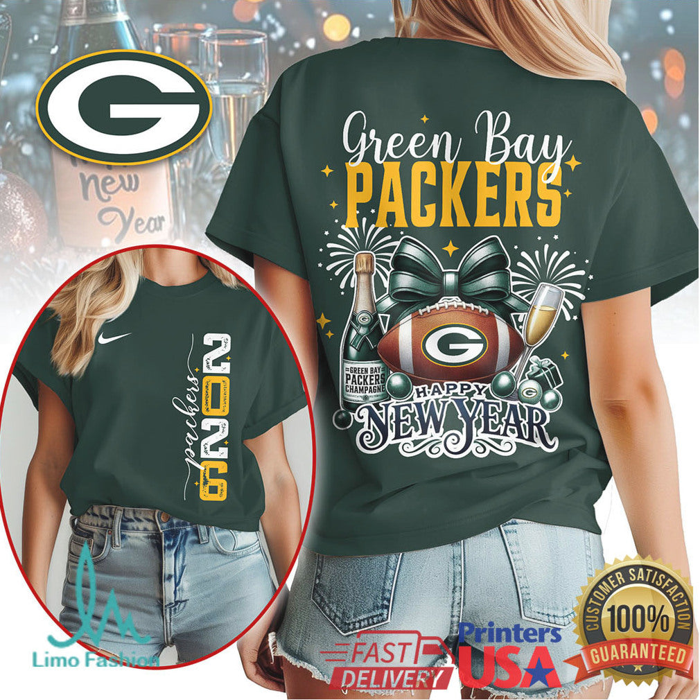 Green Bay Packers Official NFL New Year New Game 3D Shirt - Limotees LLC