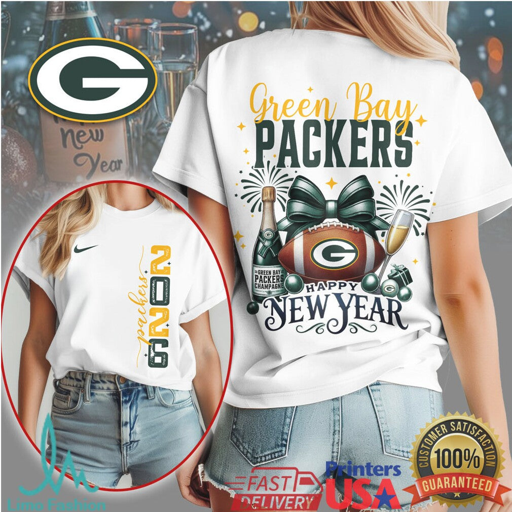 Green Bay Packers Official NFL New Year New Game 3D Shirt - Limotees LLC