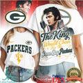 Green Bay Packers The King Would Cheer Football T Shirt - Limotees LLC