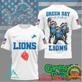 Green Day Lions Football Mashup Tshirt - Limotees LLC