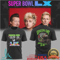 Green Day Super Bowl LX Halftime Show T Shirt Punk Rock Football Design - Limotees LLC